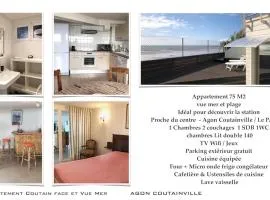Appartement Coutain face Mer