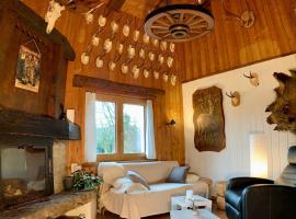 Le Refuge du Trappeur，Cr&eacute;mines的小屋