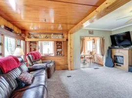 4 Mi to Snowmobile Trails Muskegon River Retreat
