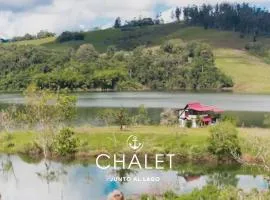 Chalet junto al lago con muelle privado