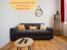 L'Atelier maritime, Studio 2min Ferry & La Cité de la Mer, Cherbourg, Intendance Luxury Host