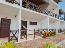 Pousada Curva dos Ventos-Próximo à praia com café da manhã em Icaraí de Amontada, hotel en Icaraí