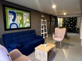 Hermosa Casa Familiar Quindío - Descanso - Jacuzzi，位于拉特瓦伊达的别墅