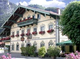 Gasthof Falkenstein - Metzgerei Schwaiger -, apartemen di Flintsbach