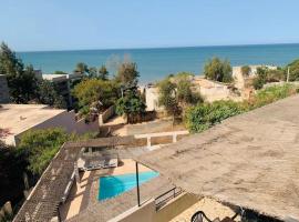 Villa Kot&eacute; Oc&eacute;an, hotel com estacionamento em Toubab Dialaw