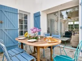 À 220m de la plage, maison avec jardin pour 4