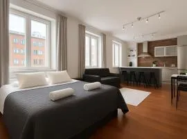 City Home Finland Ratina - Spacious Studio with Own SAUNA and Great Location Next to Uros Live Arena