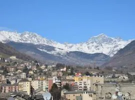 Aosta centro storico e splendida vista panoramica