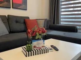 0017 White Sail Cozy 1-Bedroom Apartment Steps from Yekta Mall in Mahmutlar, Alanya
