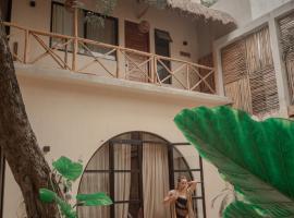 Casa Kobaab Tulum，圖盧姆的有停車位的飯店