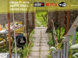 Appartement T3 63m2 - L'Atypique et son Jardin de 350m2 au cœur de Digne