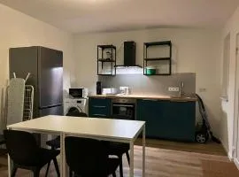 Modernes 1-Zimmer Apartment mit 2 Einzelbetten in Offenbach bei Frankfurt