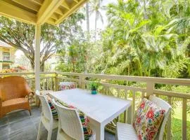 Walk to Poipu Beaches Koloa Condo with Pool Access!