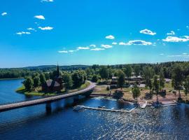 Lungsunds Hotell & Camping, beach hotel in Storfors