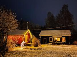 Old Farmhouse Retreat with jacuzzi and sauna, acomoda&ccedil;&atilde;o com cozinha em Eidsvoll