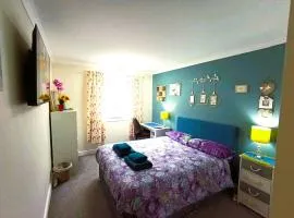 Double room in riverside apartment - B