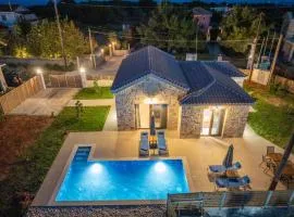 Blue Private Stone Villa Skala