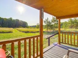 9 Mi to Lake Michigan: Secluded Cabin Getaway