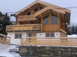 Magnifique chalet familial avec une vue panoramique