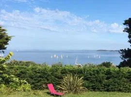 Maison spacieuse à 400m de la plage des Govelins, vue mer - FR-1-639-138