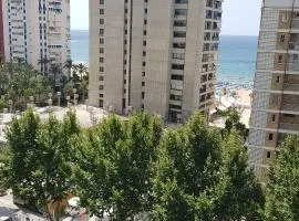 PLAYA LEVANTE 2ª LINEA 2 hab, máximo 3 adultos piscina -opción garaje extra-