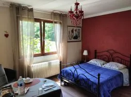 Colmar "Room" chambre privée chez l'habitant,parking voiture devant la maison,garage moto et vélo,petit déjeuner