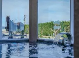 GF Luxury Villa with indoor pool -Afytos