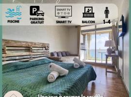 Appartement terrasse vue mer et piscine