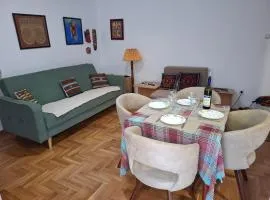 Apartment with private yard in Petrovac