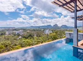 Sea & Mountain View Private Pool Villa at Aonang Beach