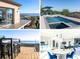 Villa Prestige | Vue Mer & Piscine proche de Super Cannes
