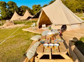 Quex Glamping, camping de luxo em Birchington