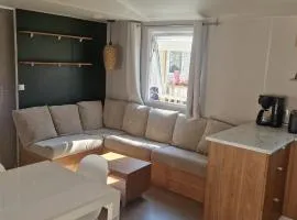 Mobil home élégant tout équipé et Wifi, 15mn de la plage à pied
