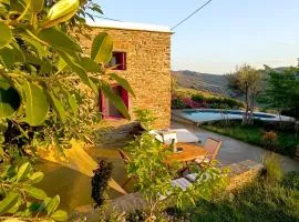 Elissavet Cycladic Stone House with private pool, nice view and fantastic sunsets