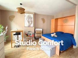 Studio Confort & Calme - Paris à 10 min, hotel in Malakoff