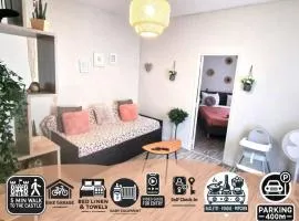 Charme de Blois à 2 min Château Local à vélos