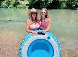 Texas Creekside Safari Tent Glamping Perfect for Nature Retreats for Water Sports Enthusiasts