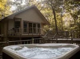Rustic Cozy Cabin with Hot-tub in Carbondale, Illinois