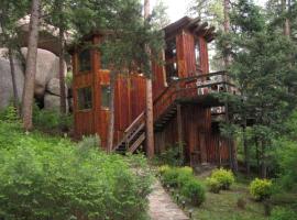 Unique Cabin Rental in Pike National Forest near Colorado Springs, Colorado, hotel v destinaci Sedalia