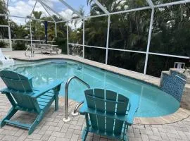 Heated Pool & Tiki Hut on a Stunning Canal View - The Dancing Dolphin Villa - Roelens