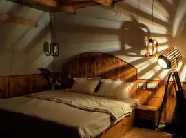 The heavens place wooden room