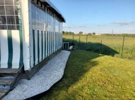 Mobil home familial, camping em Talmont