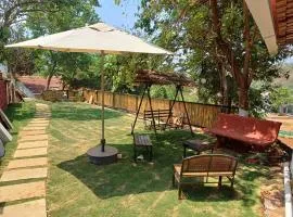 2bhk Cottage stay at Arogyam Yogashram Organic Farm at Mulshi Backwaters