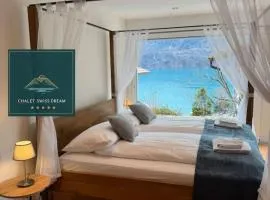Chalet Swiss Dream - Luxury Lakeview Chalet with AC near Interlaken