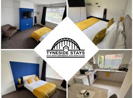 4 Bedroom House in Newcastle city centre location, Free Parking, Fast WiFi, ξενοδοχείο σε Elswick