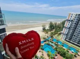 PUTEH Timurbay Beachfront Private SEA view Suite Kuantan
