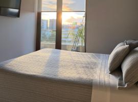 Departamento Centro moderno con balc&oacute;n