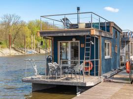 Tolles Tiny-Hausboot Marianne mit Dachterrasse, πλωτό κατάλυμα στο Αμβούργο