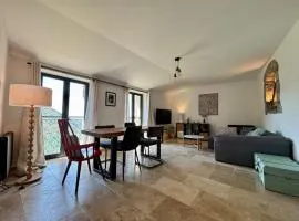 Bastide Peille village panoramic view and garden