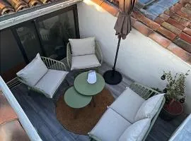 DUPLEX MIRABEAU - Roof terrace with panoramic view